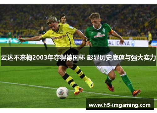 云达不来梅2003年夺得德国杯 彰显历史底蕴与强大实力