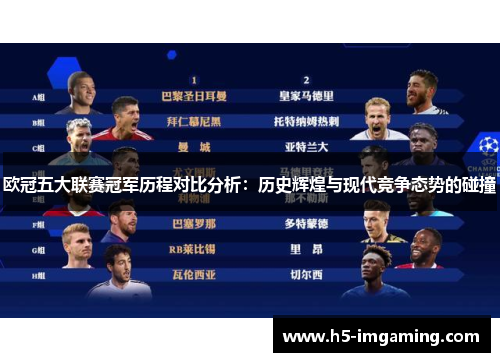 欧冠五大联赛冠军历程对比分析：历史辉煌与现代竞争态势的碰撞